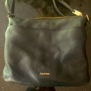 Calvin Klein black purse.